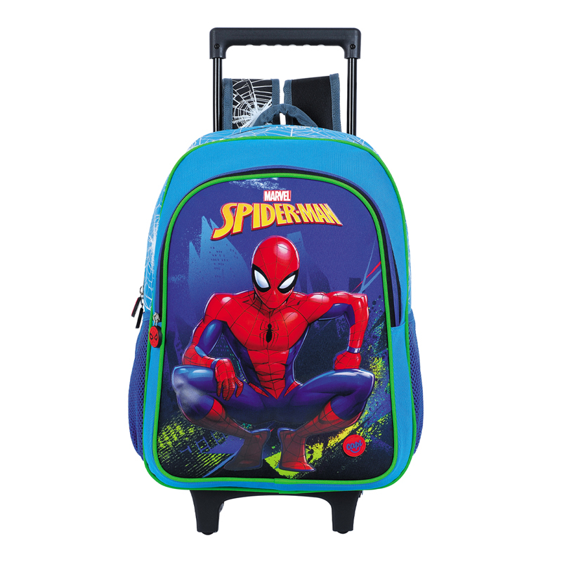 MORRAL GRANDE CON RUEDAS SPIDERMAN