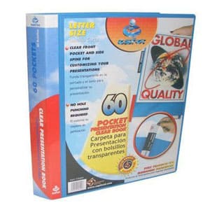 CARPETA P/PRESENTACIONES X 60 BOLSILLOS