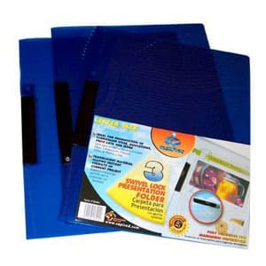 3 CARPETAS C/GANCHO BATIENTE P/PRESENTA.