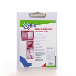 Q-BIZ CARPETA C/CLIP EJECUTIVA