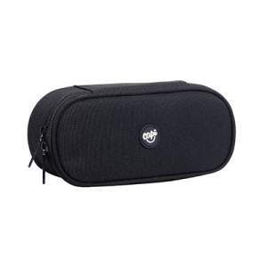 ESTUCHE OVALADO SIMPLE NEGRO