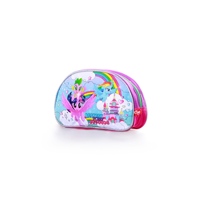 Estuche Ovalado Organizador Rainbow High Franco Cosimo Panini - 30x7x7 Cm, Con Separador Y Trabillas